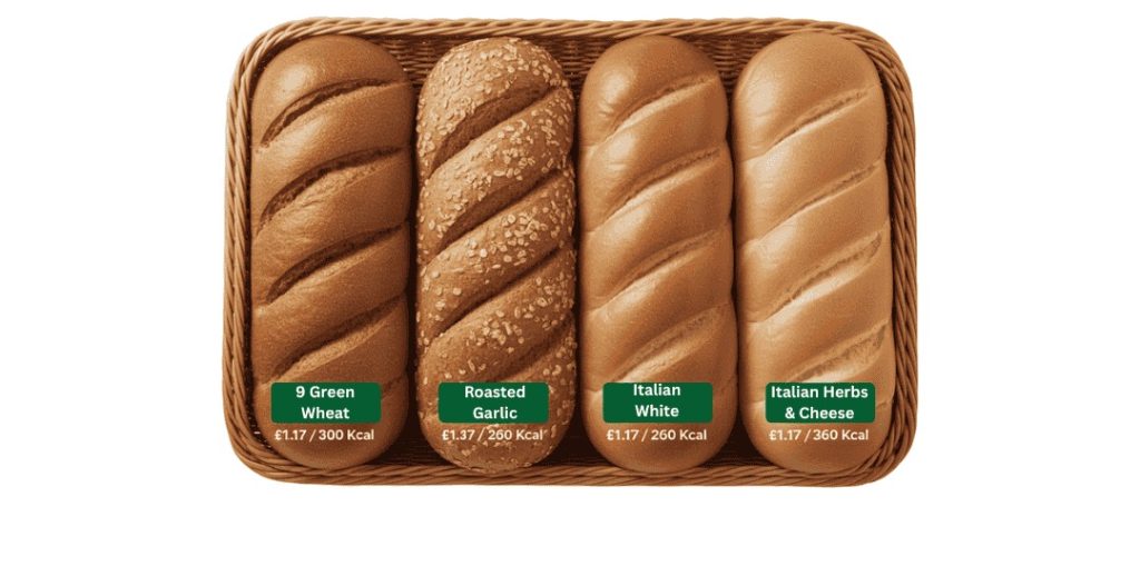 Subway Breads Uk
