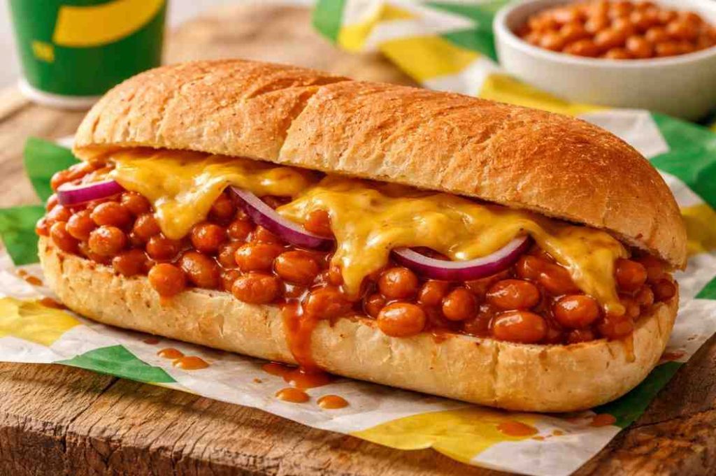 Cheese & Baked Beans subway