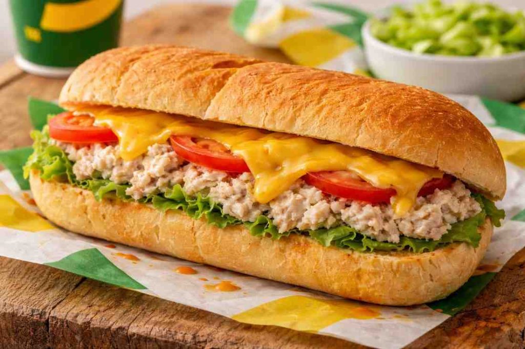 Tuna Mayo & Cheese subway