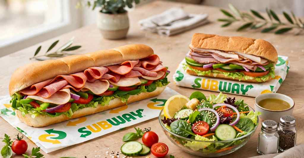 subway footlong and 6 inch sub size comparison