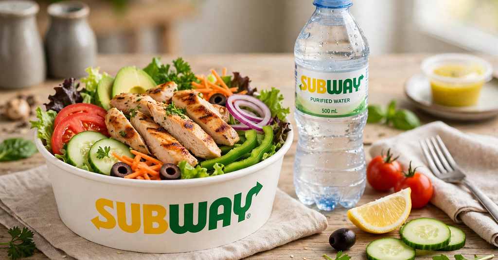 subway salad bowl low calorie option uk