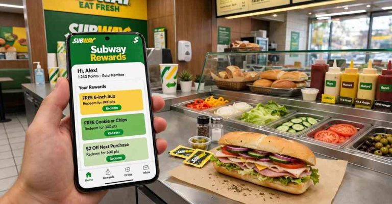 subway rewards uk app points and subway cash