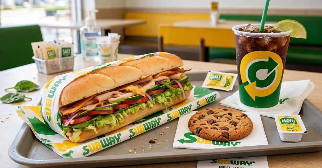 subway meal deal sub drink and cookie uk